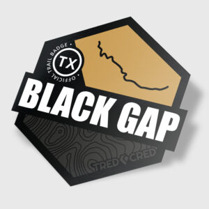 Sticker: Black Gap Trail