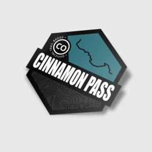 Sticker: Cinnamon Pass Trail