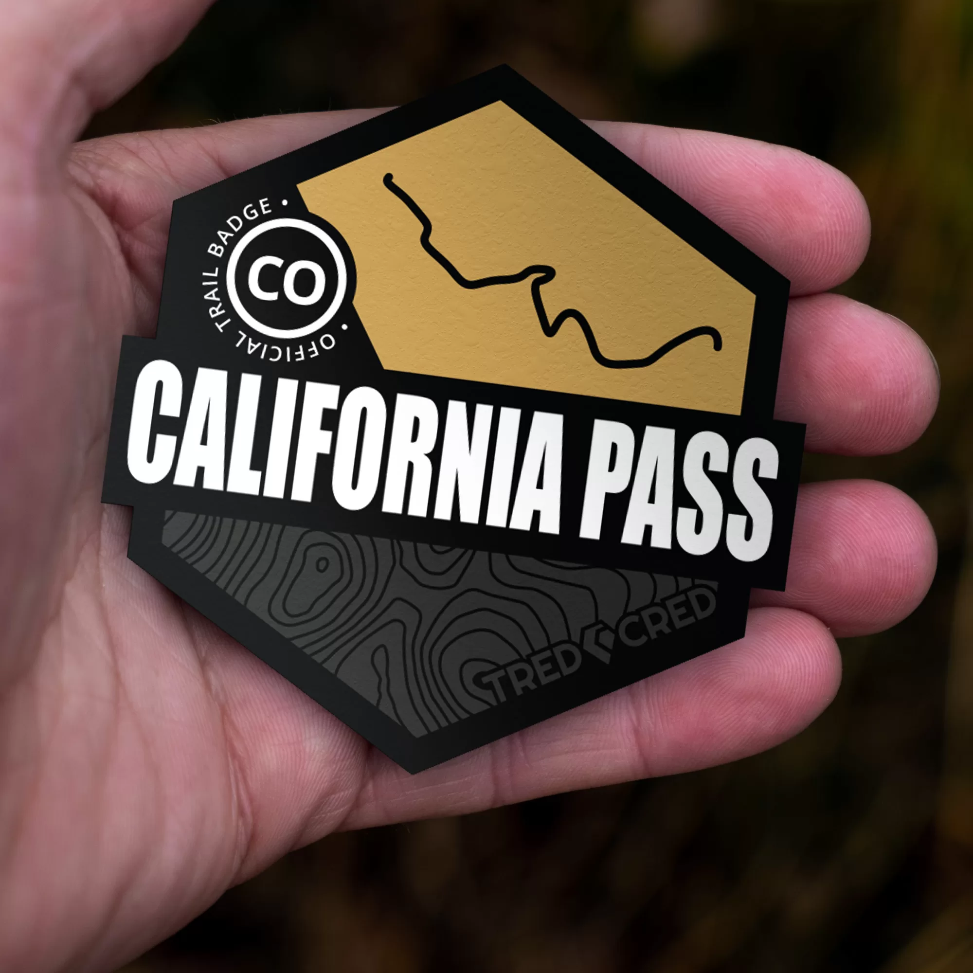 Sticker: California Pass Trail - Image 6