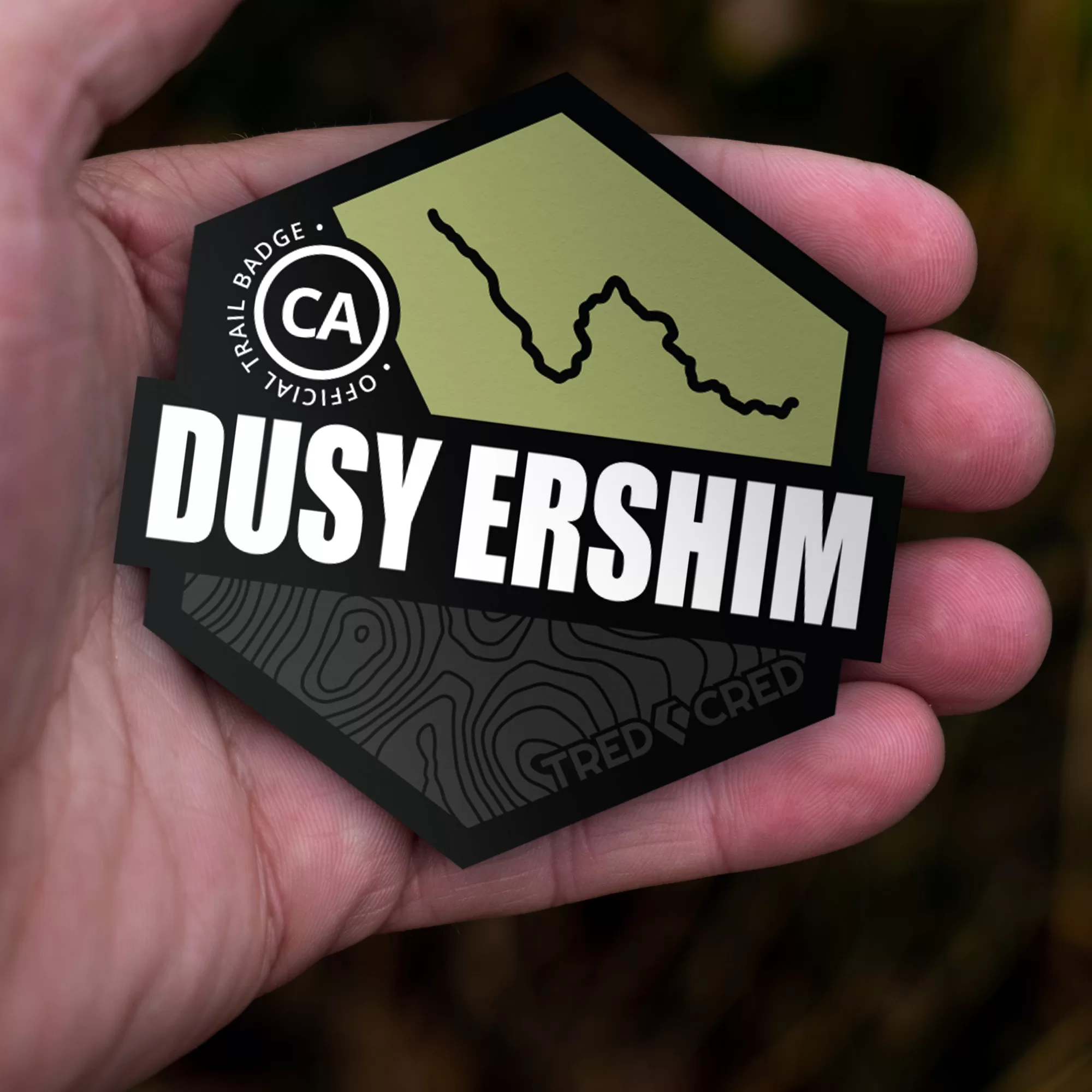Sticker: Dusy Ershim Trail - Image 6