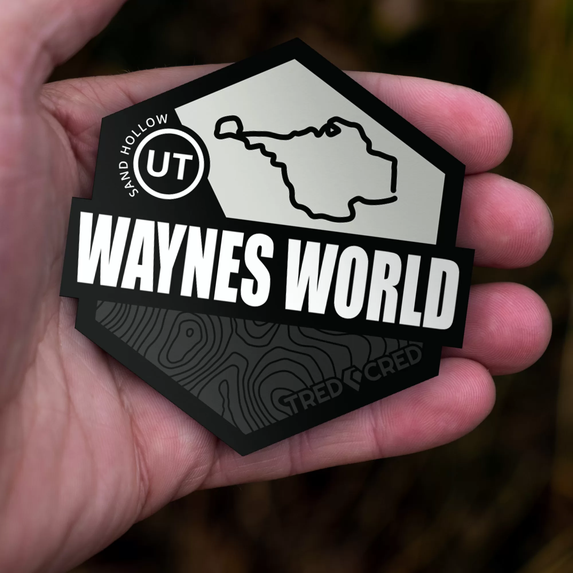 Sticker: Waynes World Trail - Image 7