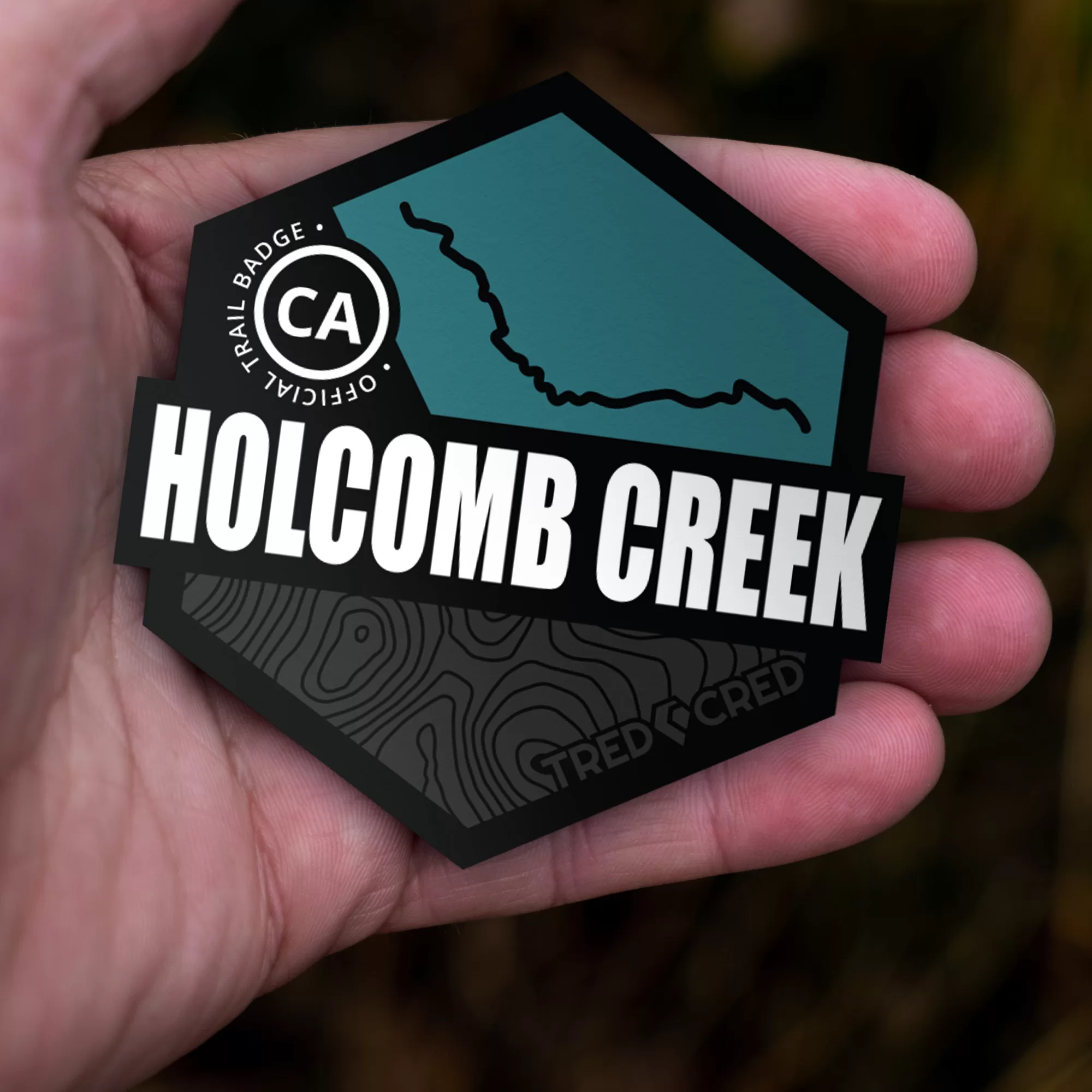 Sticker: Holcomb Creek Trail - Image 3