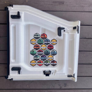 Sticker Boards for Jeep JK / JKU - Both Front Panels
