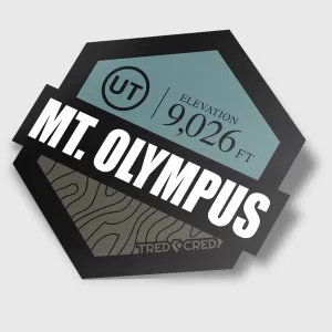Sticker: Mount Olympus