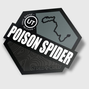 Sticker: Poison Spider Trail