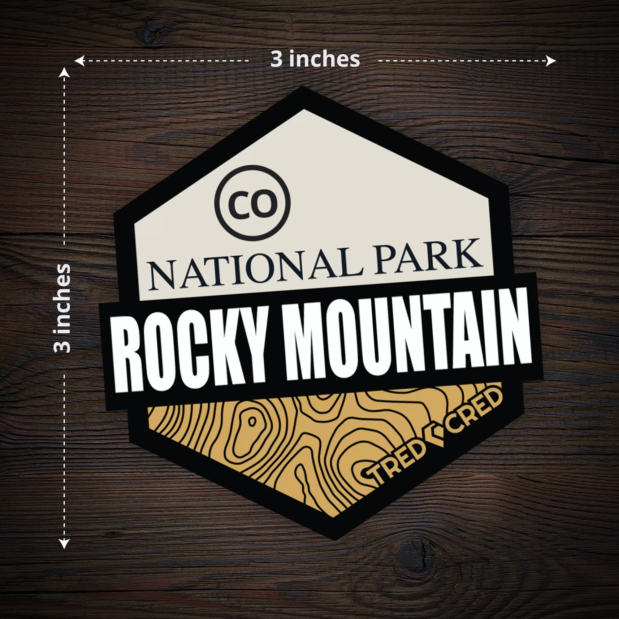 Sticker: Rocky Mountain National Park - Image 2