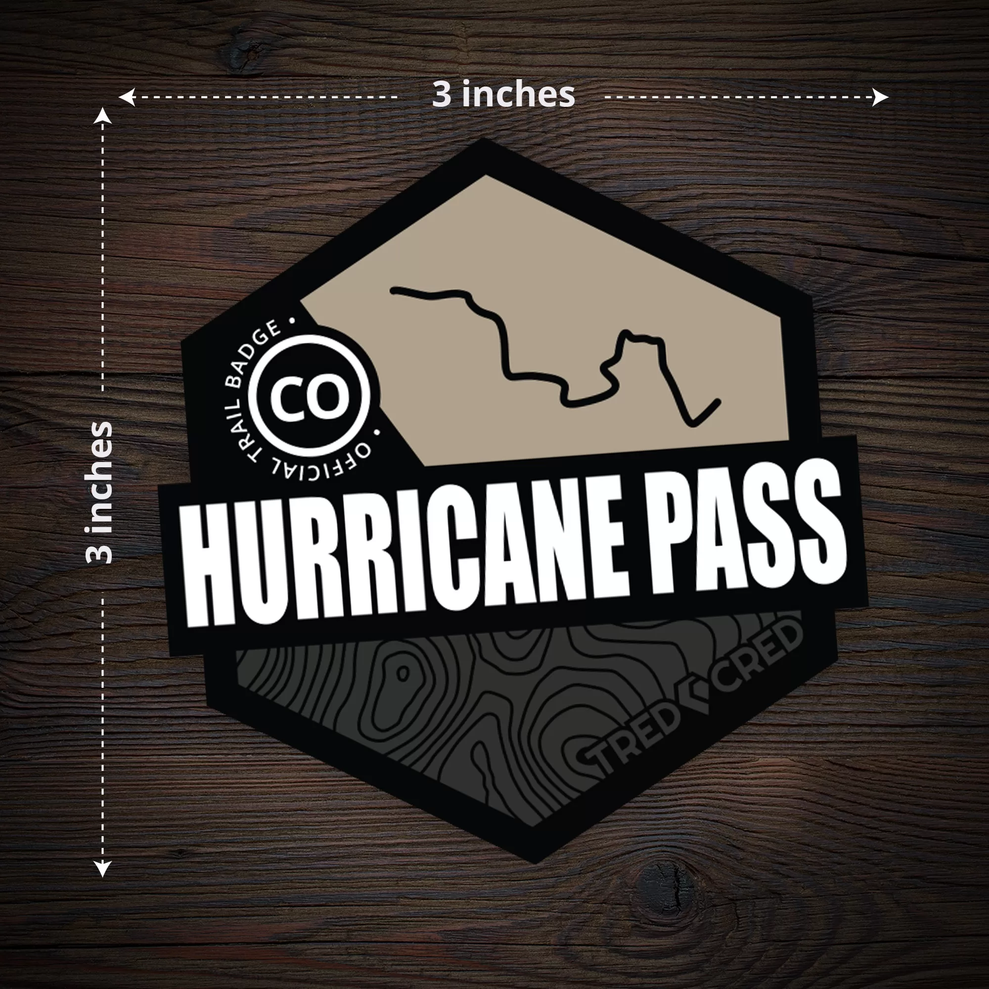 Sticker: Hurricane Pass Trail - Image 7