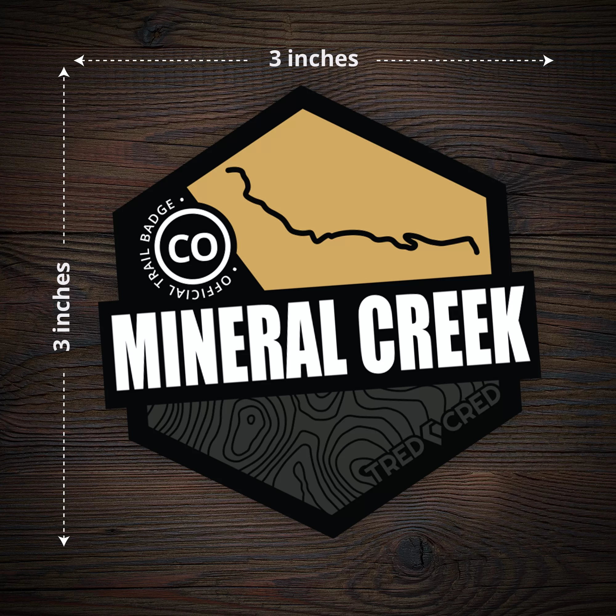 Sticker: Mineral Creek Trail - Image 7