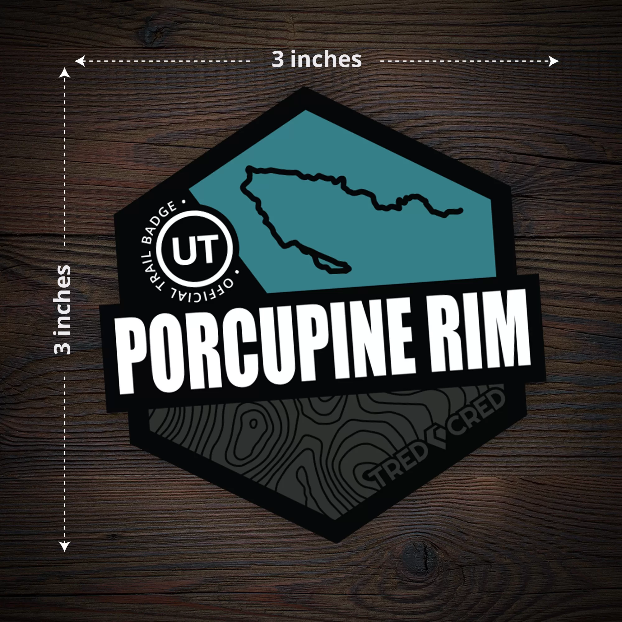Sticker: Porcupine Rim Trail - Image 7