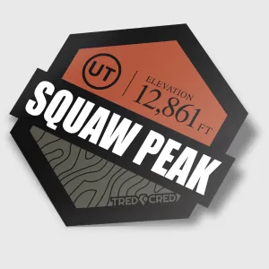 Sticker: Squaw Peak