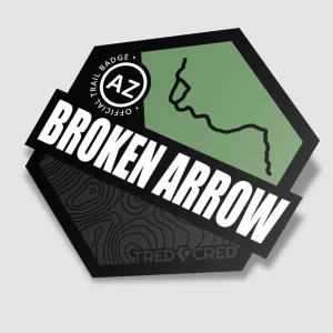 Sticker: Broken Arrow Trail