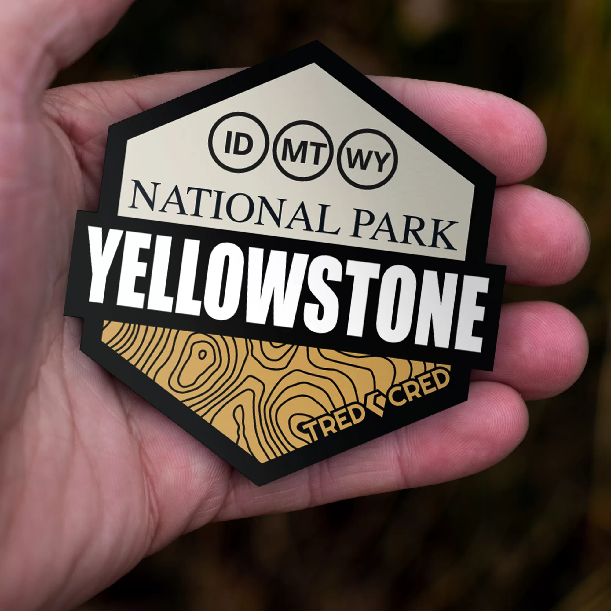Sticker: Yellowstone National Park - Image 4