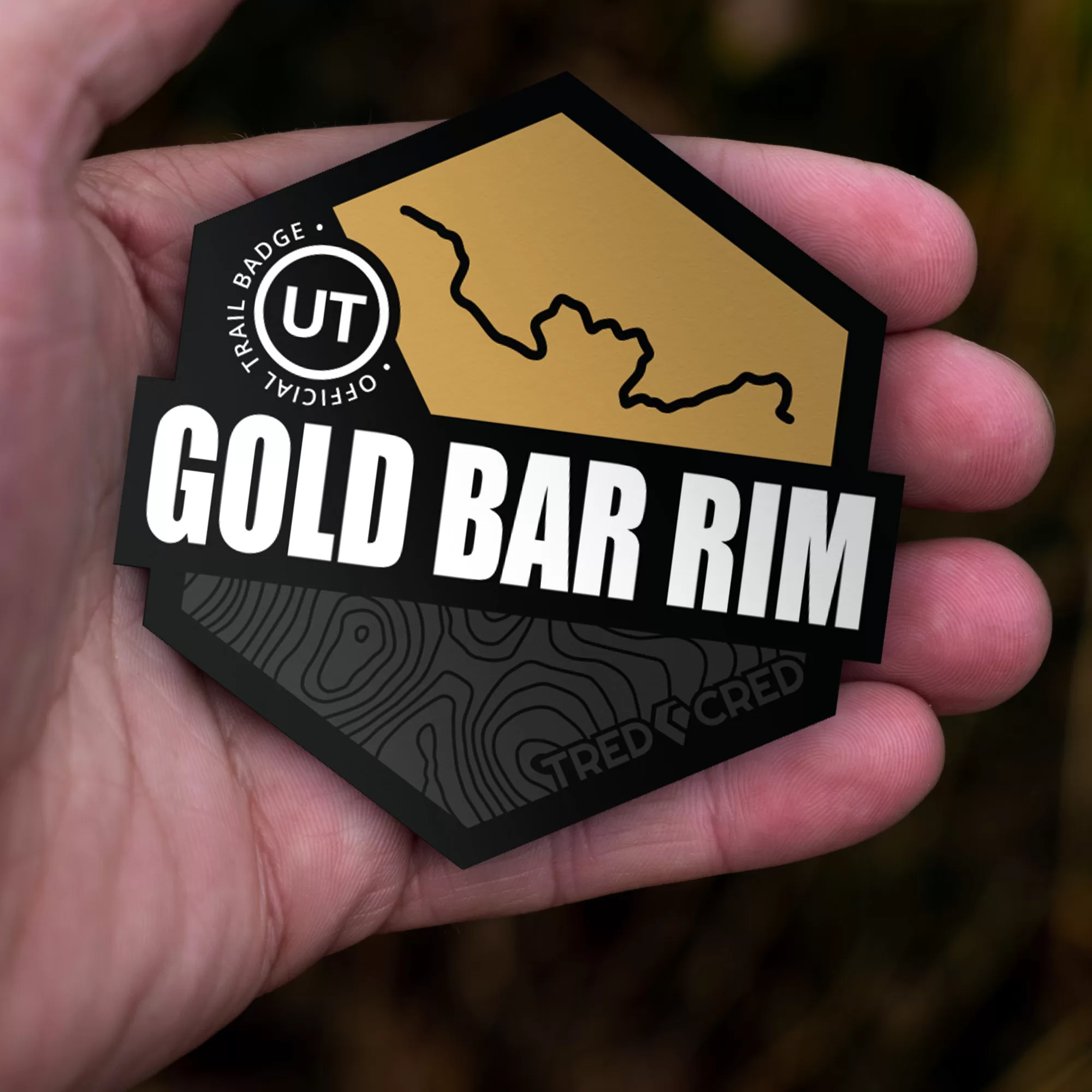 Sticker: Gold Bar Rim Trail - Image 6