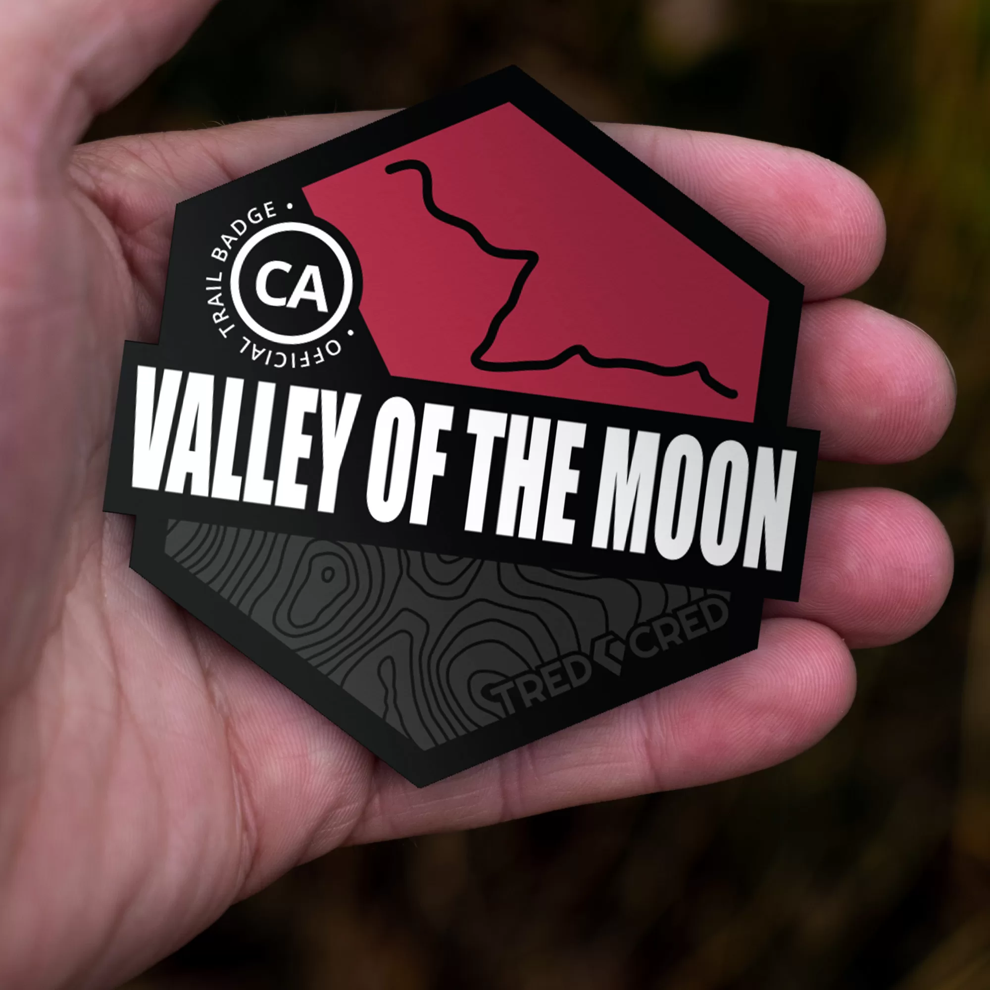 Sticker: Valley of the Moon Trail - Image 6