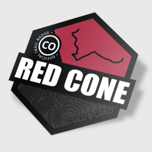 Sticker: Red Cone Trail
