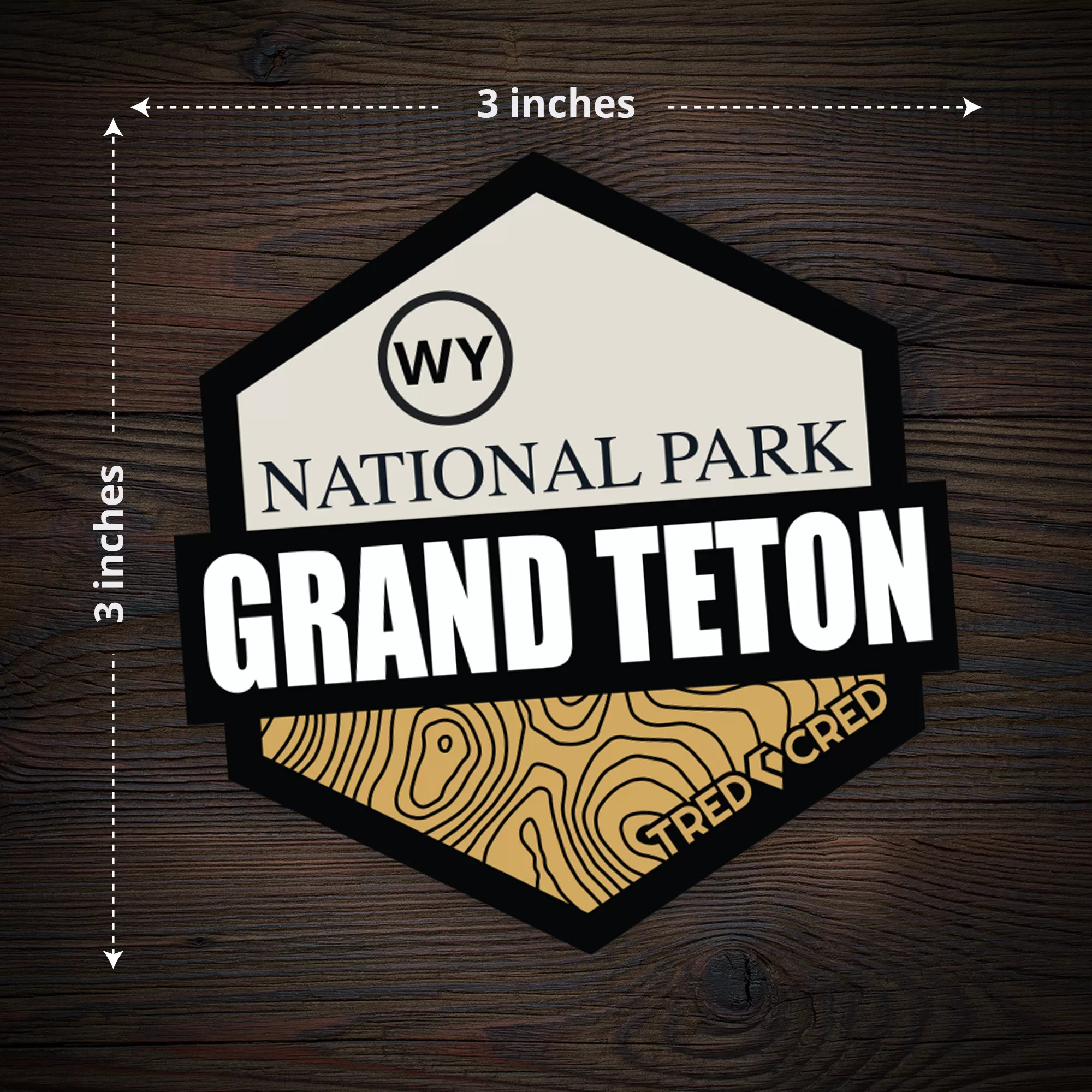 Sticker: Grand Teton National Park - Image 2