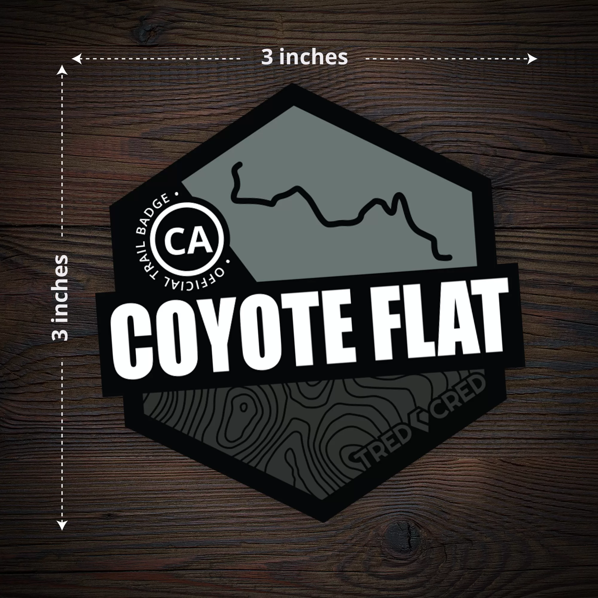 Sticker: Coyote Flat Trail - Image 7