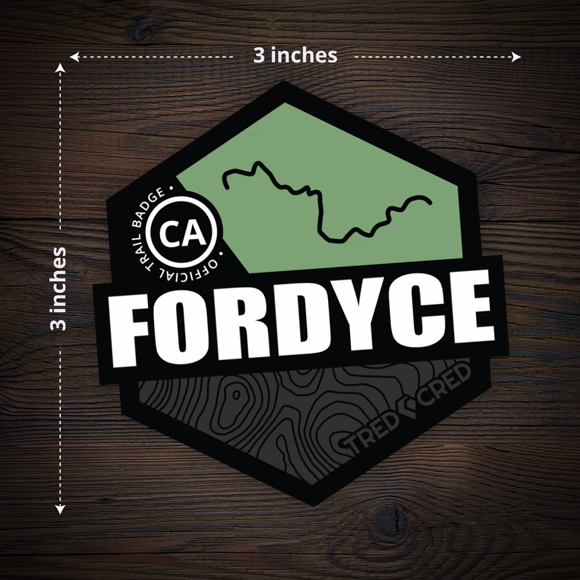 Sticker: Fordyce Trail - Image 8