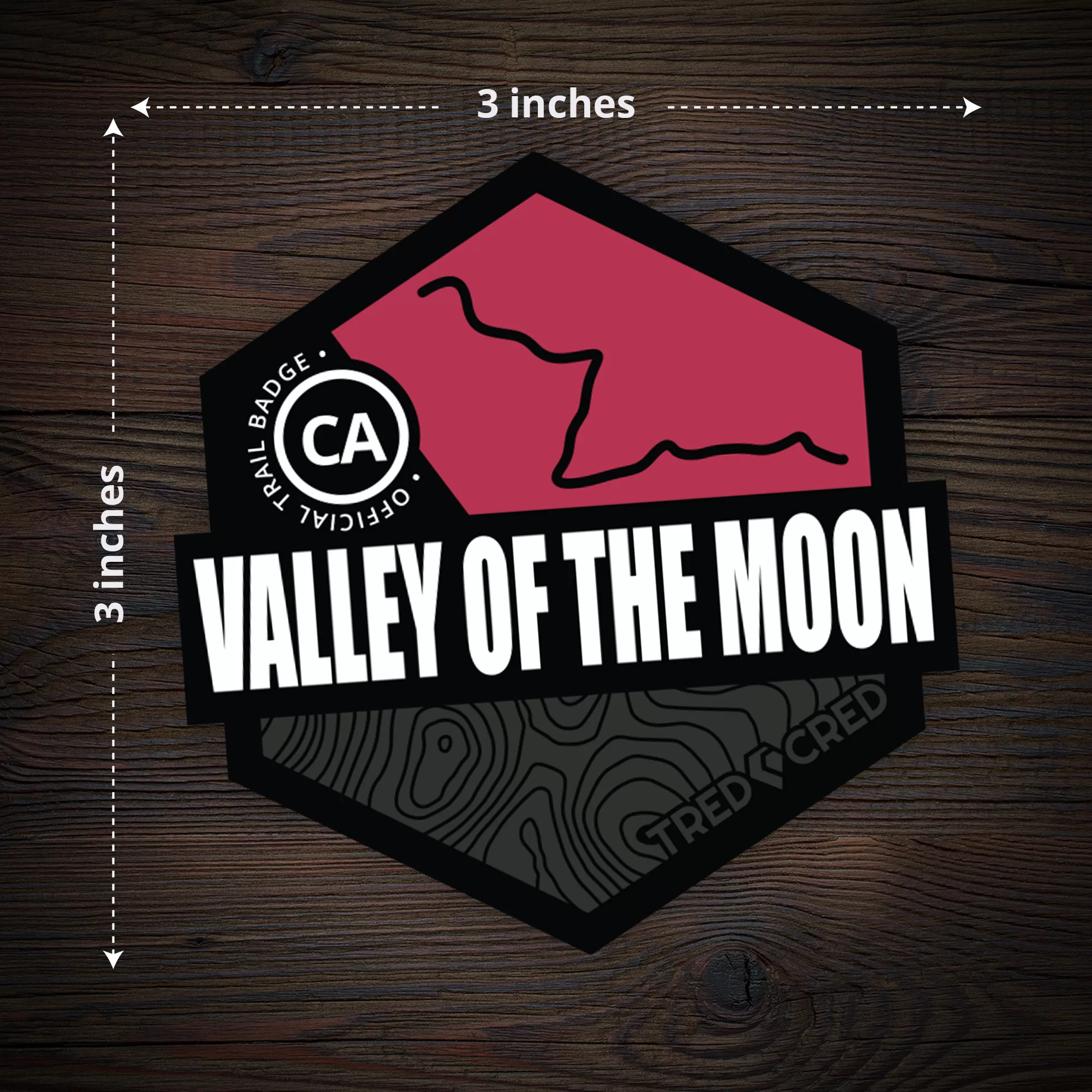 Sticker: Valley of the Moon Trail - Image 7