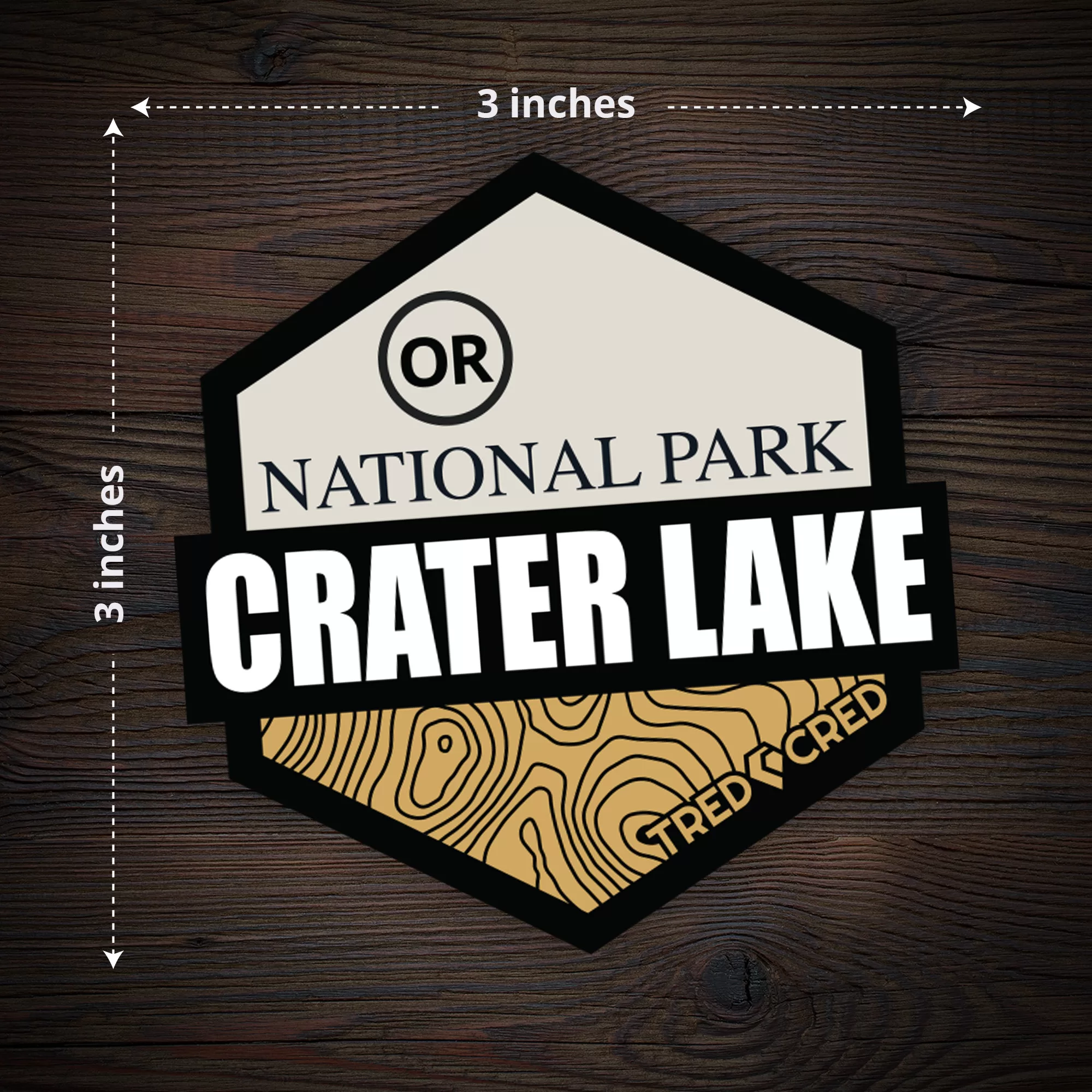 Sticker: Crater Lake National Park - Image 8