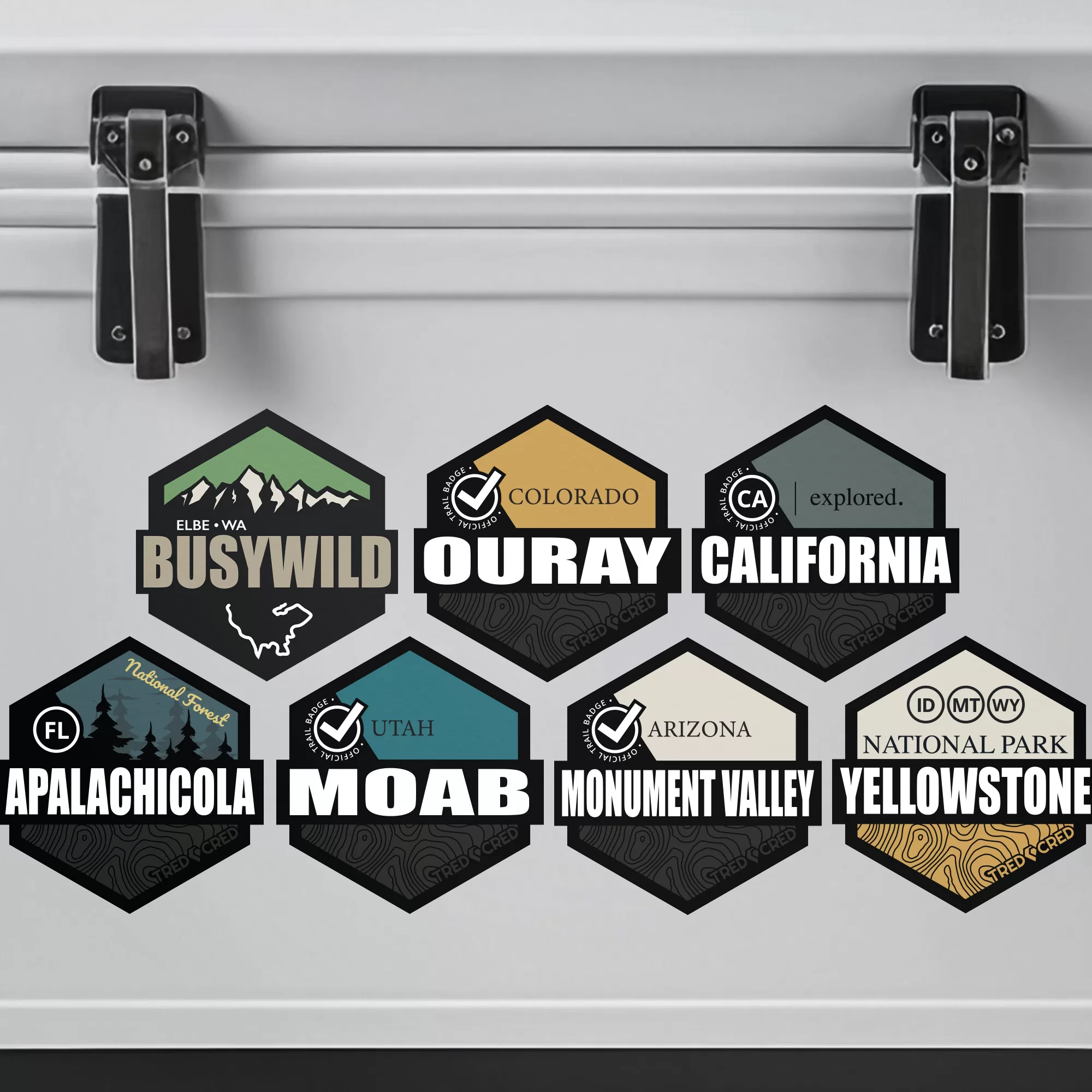 Sticker: Busy Wild Trail - Image 5