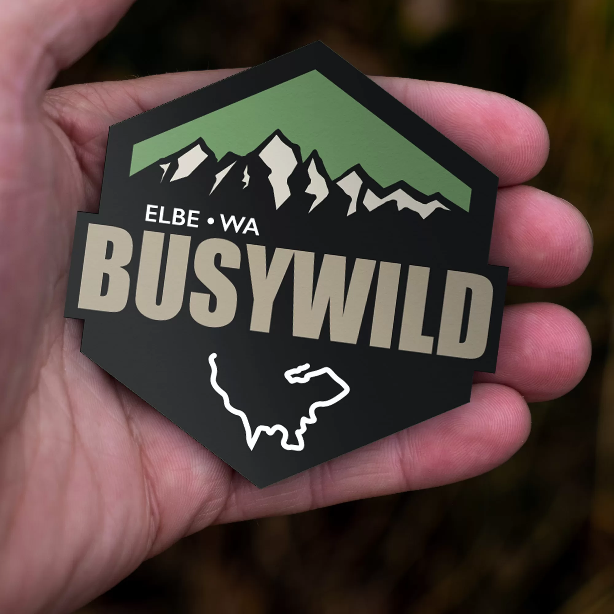 Sticker: Busy Wild Trail - Image 4
