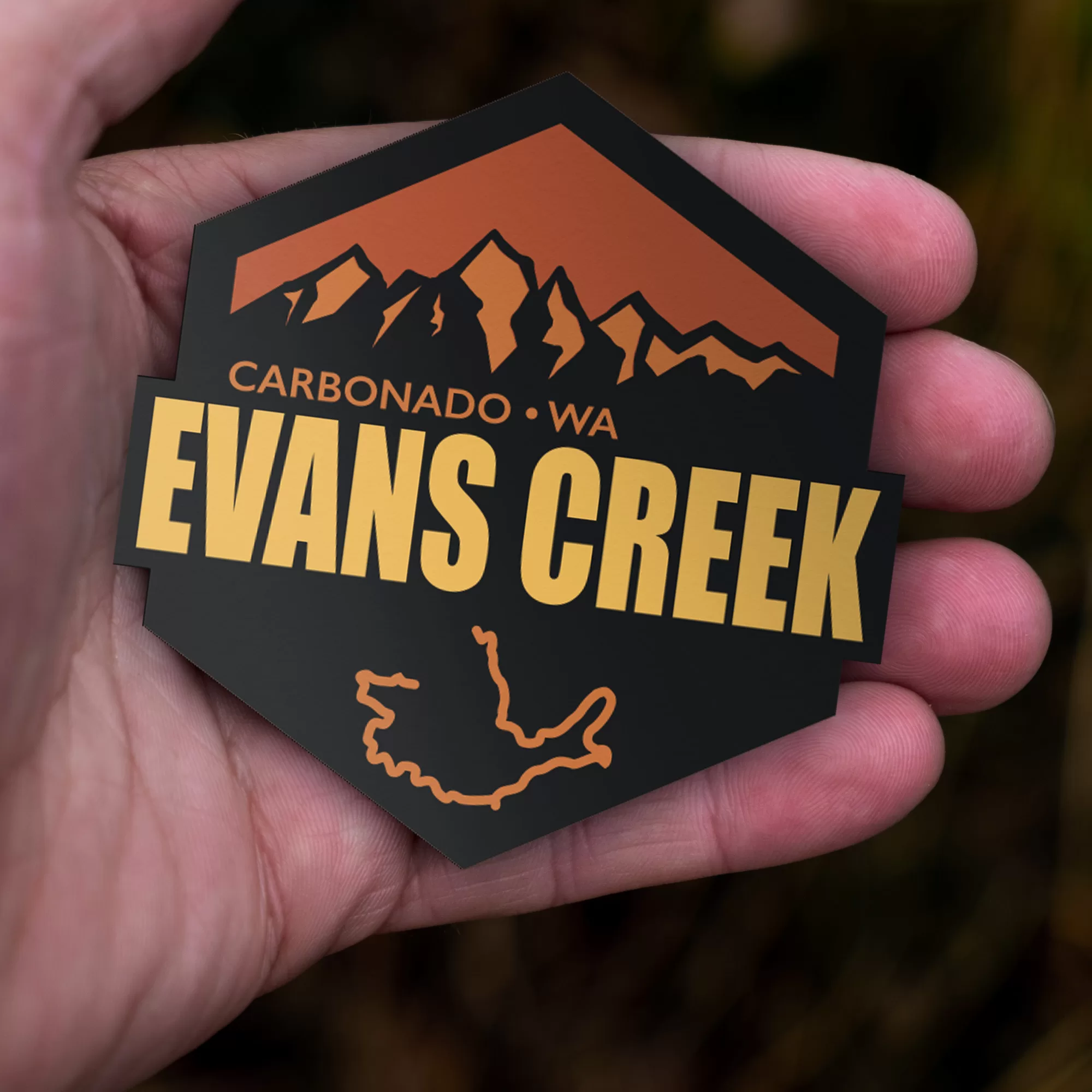 Sticker: Evans Creek Trail - Image 4