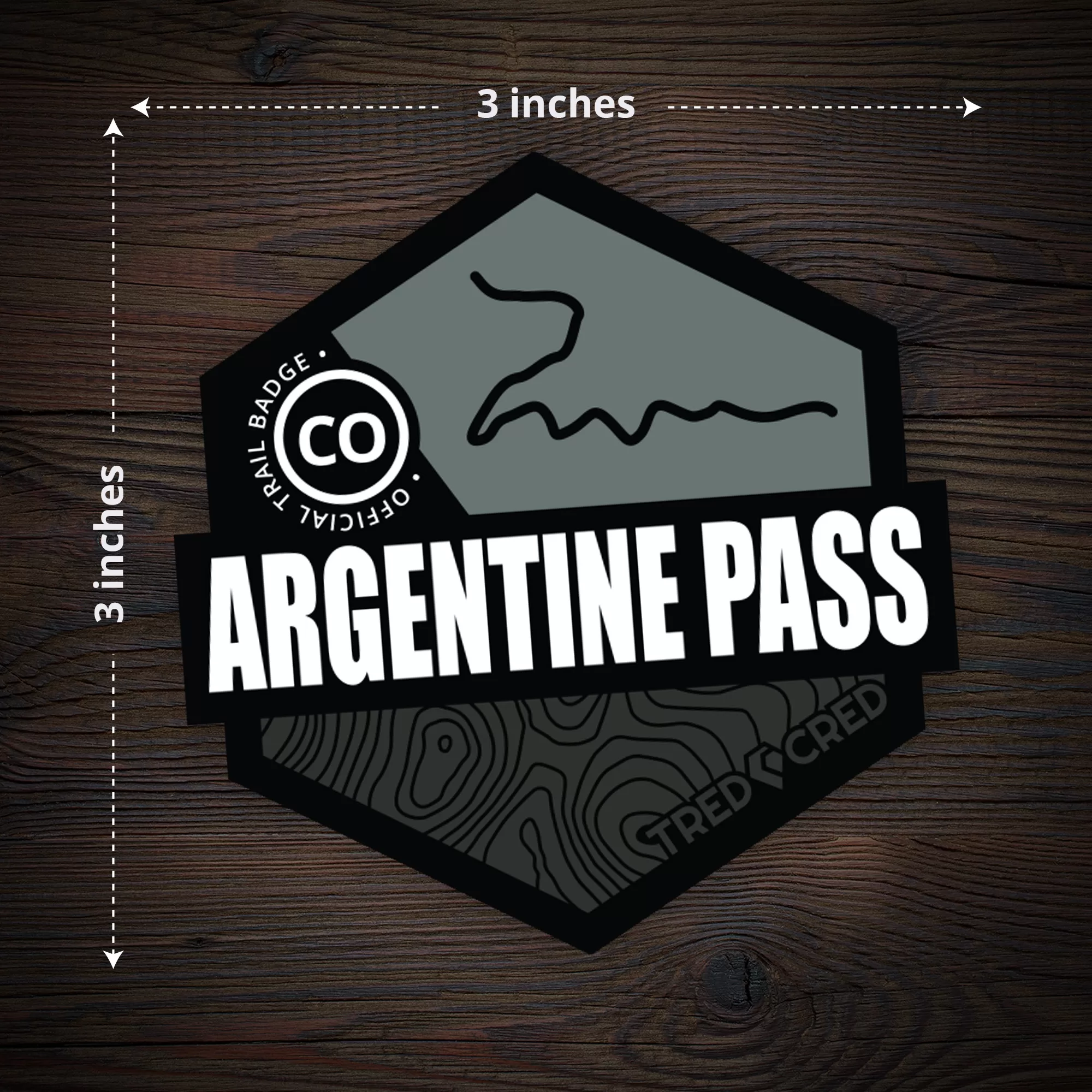 Sticker: Argentine Pass Trail - Image 3