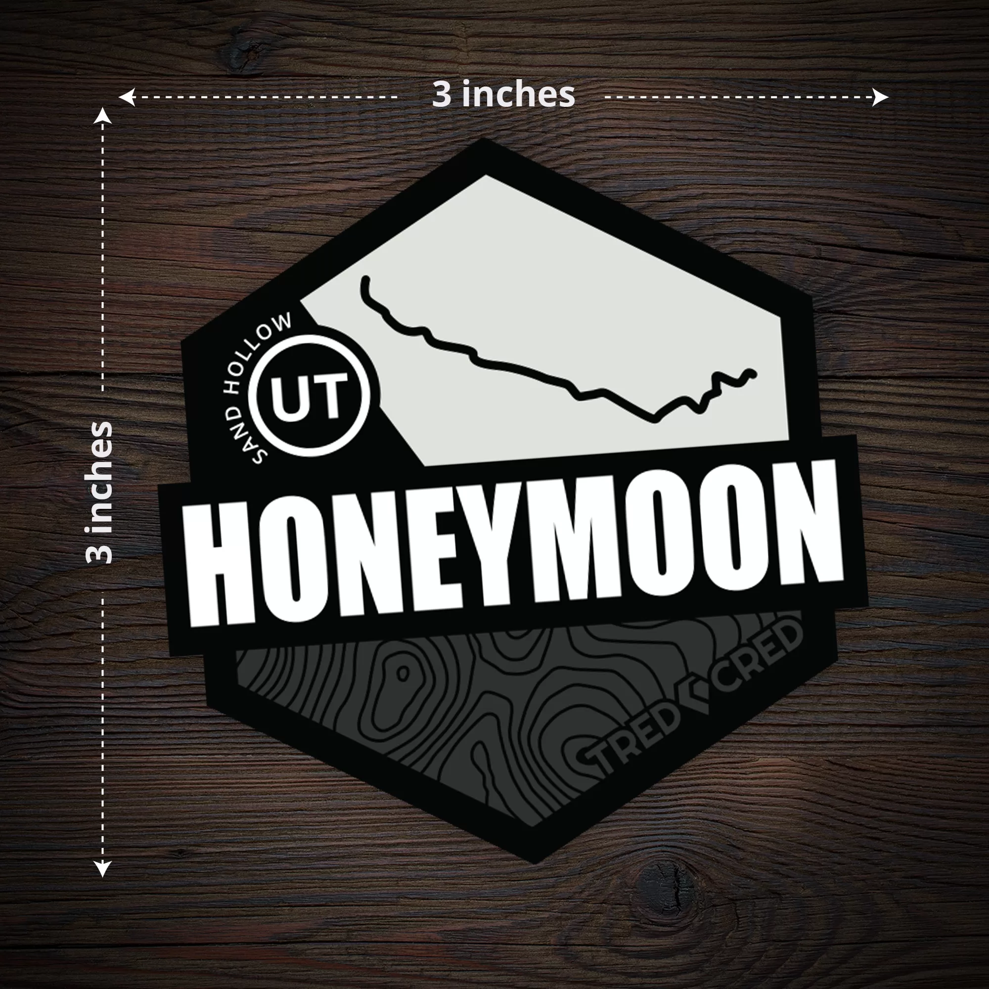 Sticker: Honeymoon Trail - Image 3