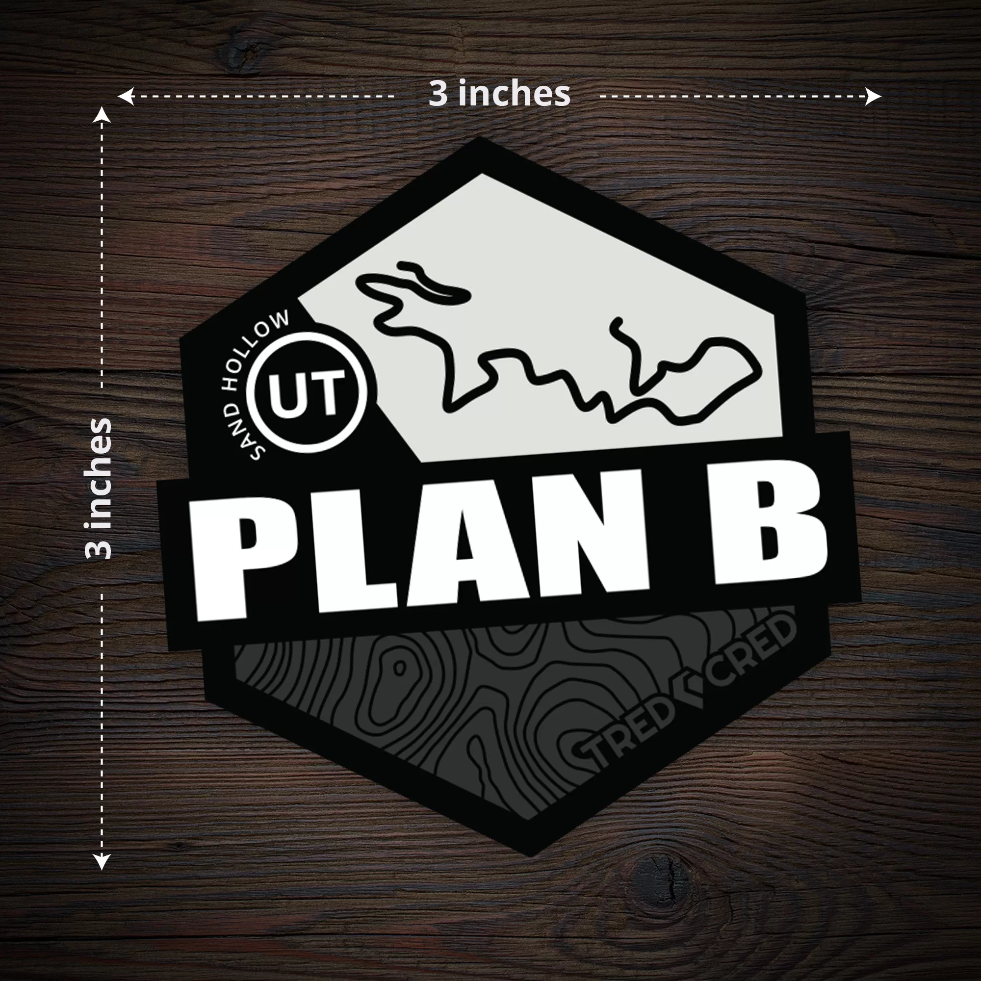 Sticker: Plan B Trail - Image 3