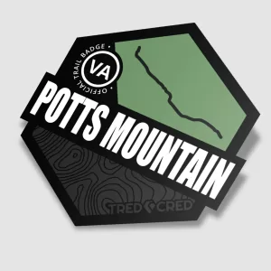 Sticker: Potts Mountain Trail