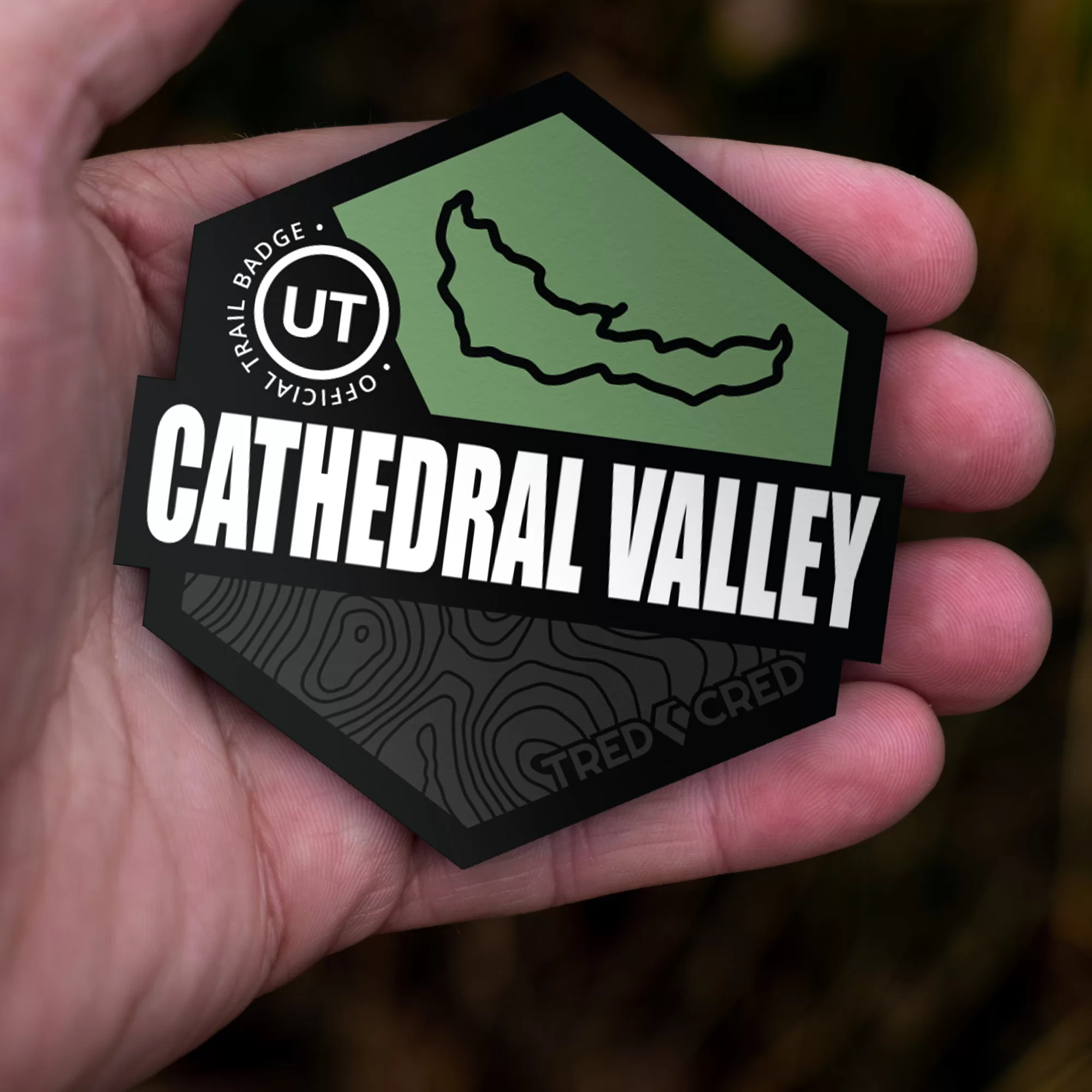 Sticker: Cathedral Valley Trail - Image 3