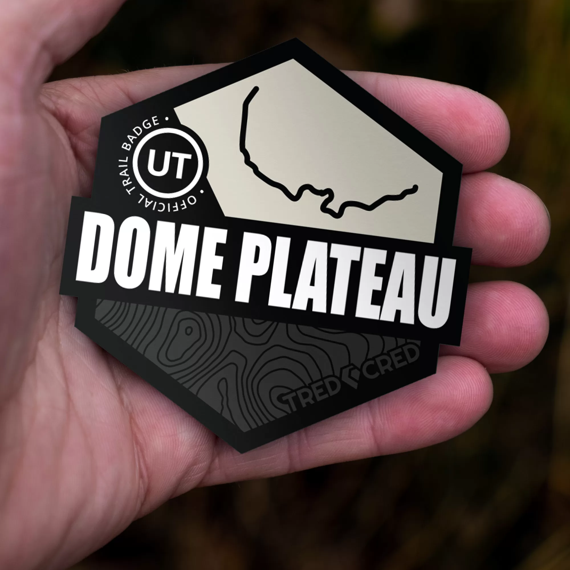 Sticker: Dome Plateau Trail - Image 3