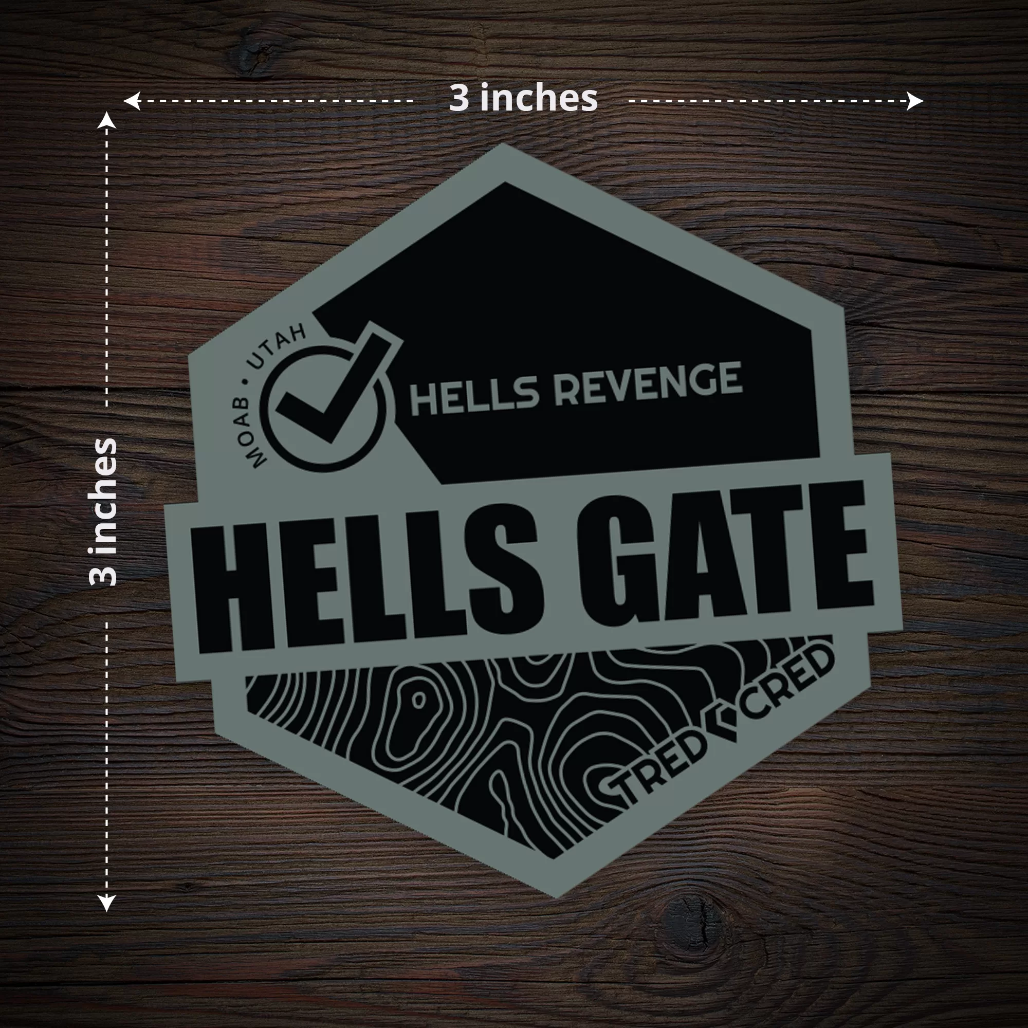 Sticker: Hells Gate Obstacle - Image 2