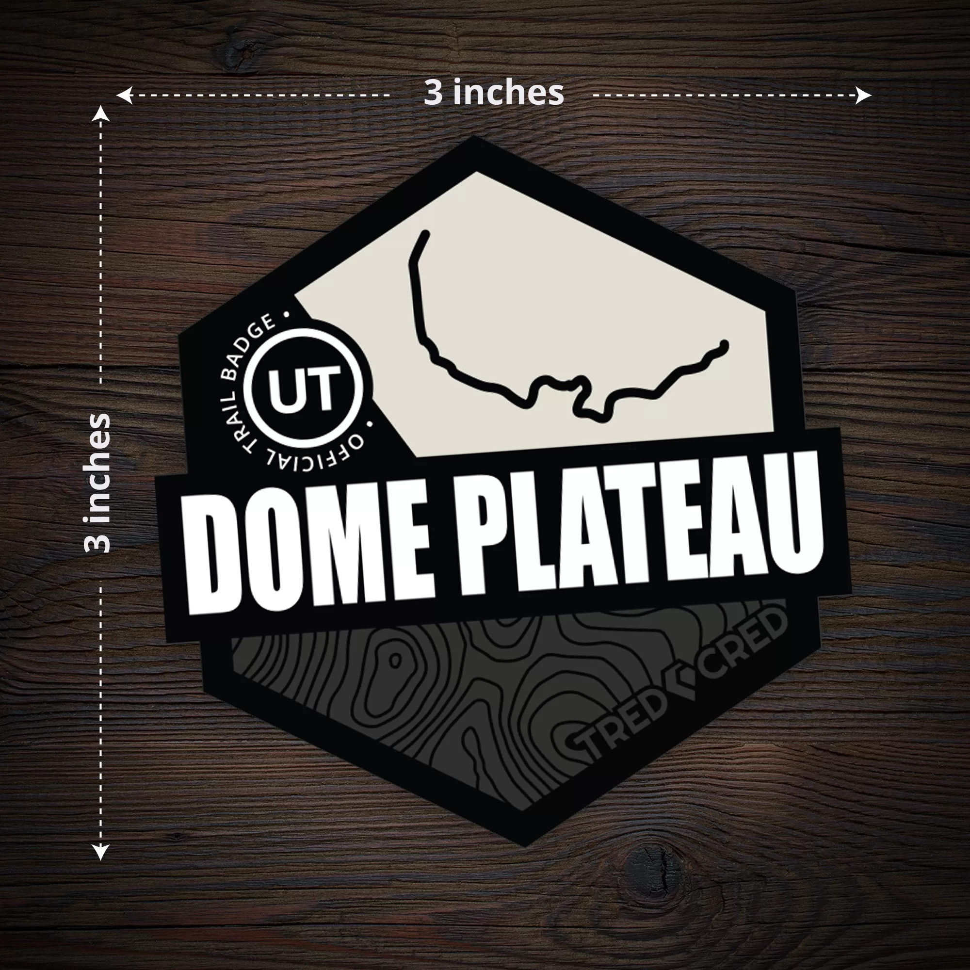 Sticker: Dome Plateau Trail - Image 2