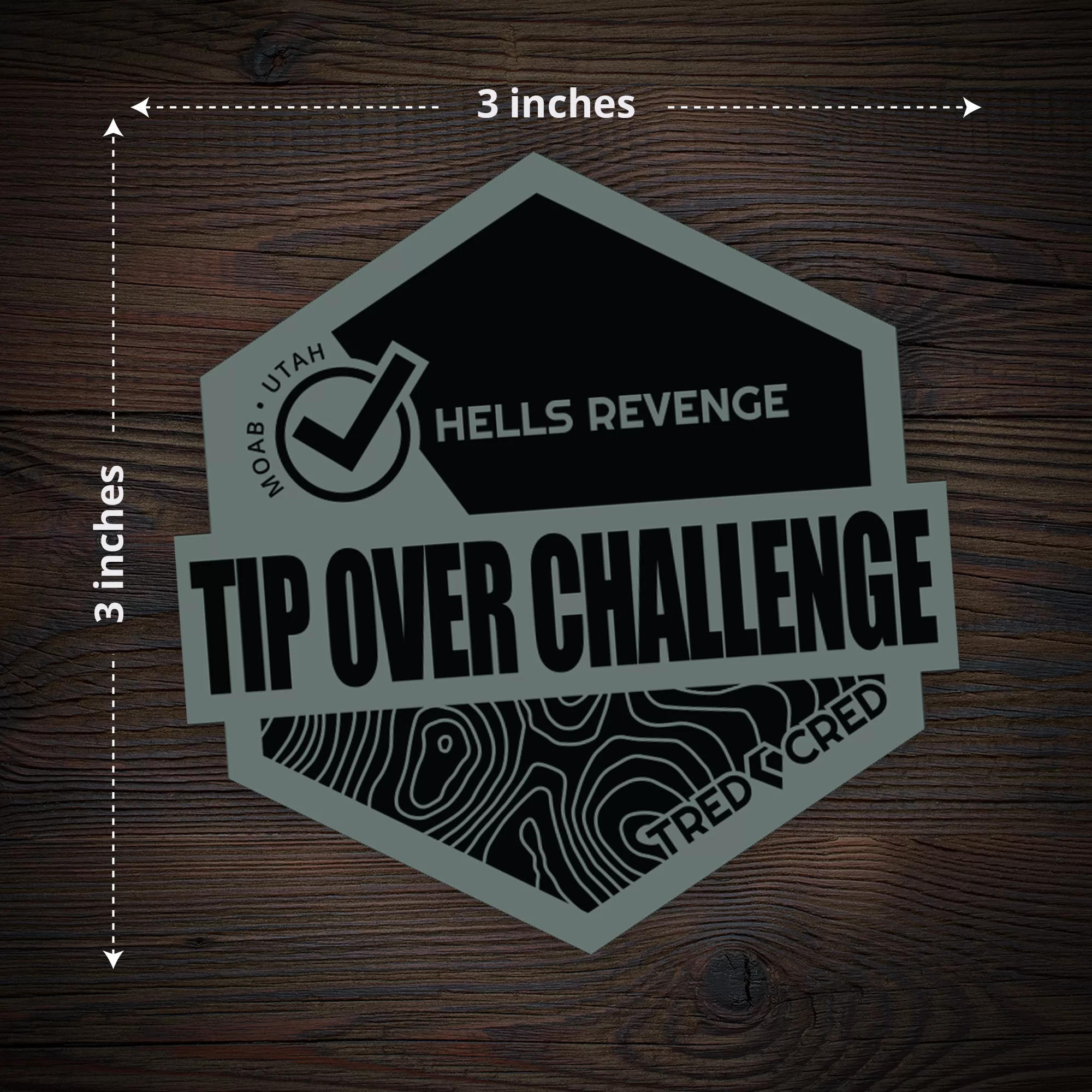 Sticker: Tip Over Challenge Obstacle - Image 4