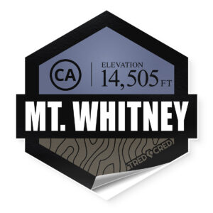 Sticker: Mount Whitney