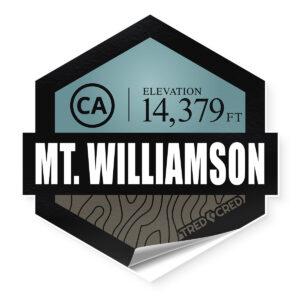 Sticker: Mt. Williamson