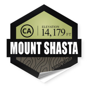 Sticker: Mount Shasta