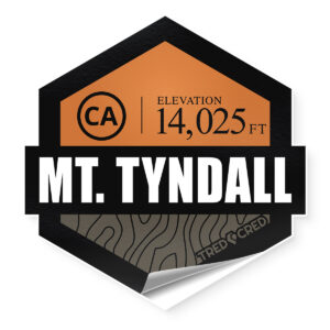 Sticker: Mount Tyndall