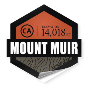 Sticker: Mount Muir