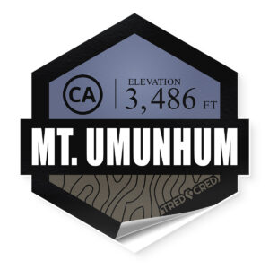 Sticker: Mount Umunhum