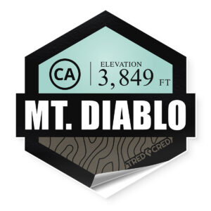 Sticker: Mount Diablo