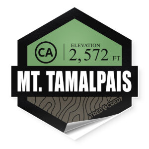 Sticker: Mount Tamalpais