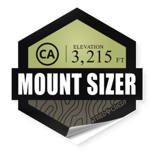 Sticker: Mount Sizer