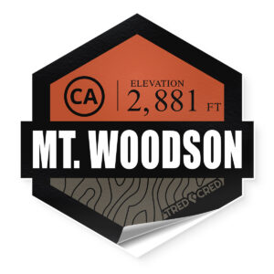 Sticker: Mount Woodson