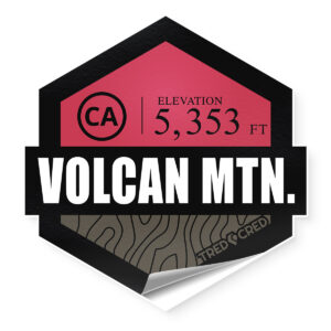 Sticker: Volcan Mountain