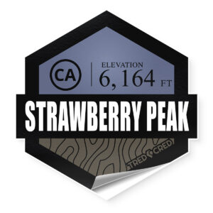 Sticker: Strawberry Peak