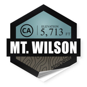 Sticker: Mount Wilson