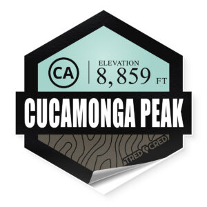 Sticker: Cucamonga Peak